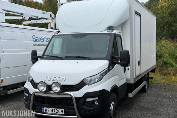 2016 Iveco Daily skapbil automat 7,2T Zepro lift Webasto